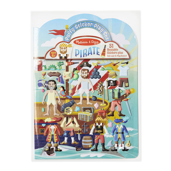 Pirate Puffy Sticker Play Set