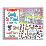 Around Town - Seek & Find Sticker Pad