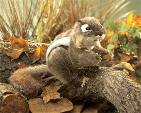 Eastern Chipmunk Hand Puppet