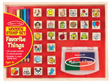 Wooden Favorite Things Stamp Set
