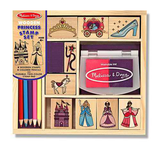 Princess Stamp Set Wooden