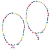 Caticorn Rainbow Beaded Necklace