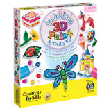 Sparkling 3D Paint Activity Kit