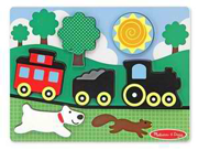 Chunky Scene - Red Caboose