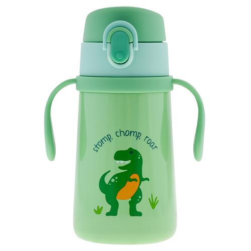 Dino Double Wall SS Bottle w/Handle