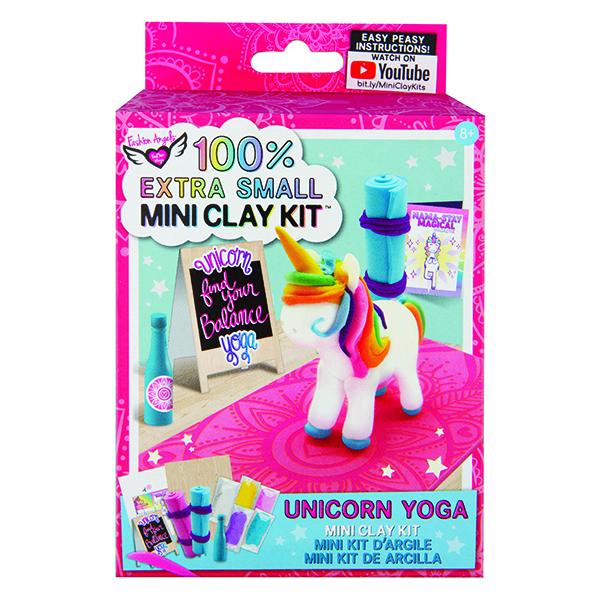 Yoga Unicorn- Small Mini Clay Kit