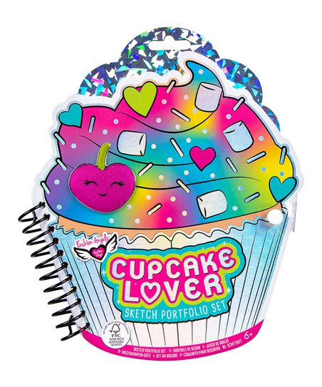 Cupcake Lover Compact Sketch Portfolio