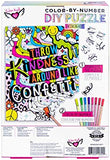 Throw Kindness Like Confetti DIY Color-By-Number