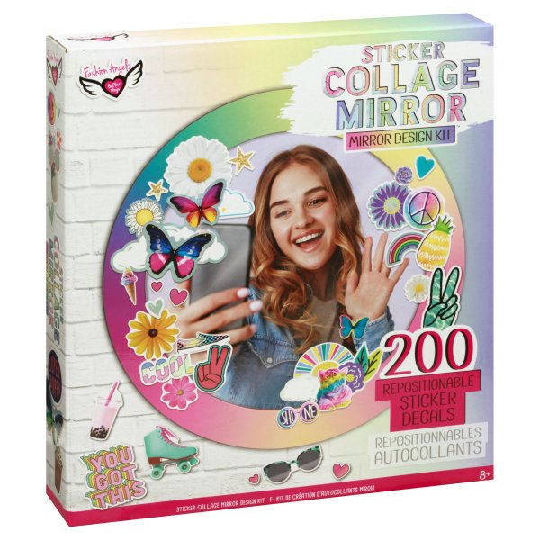 Sticker Collage Mirror Design Kit