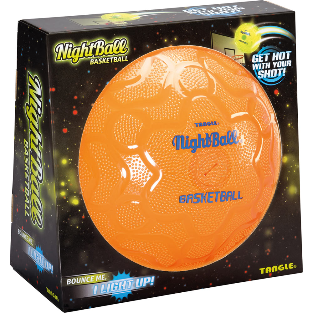 Orange NightBall Basketball