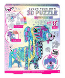 Puppy Color This 3D Puzzle