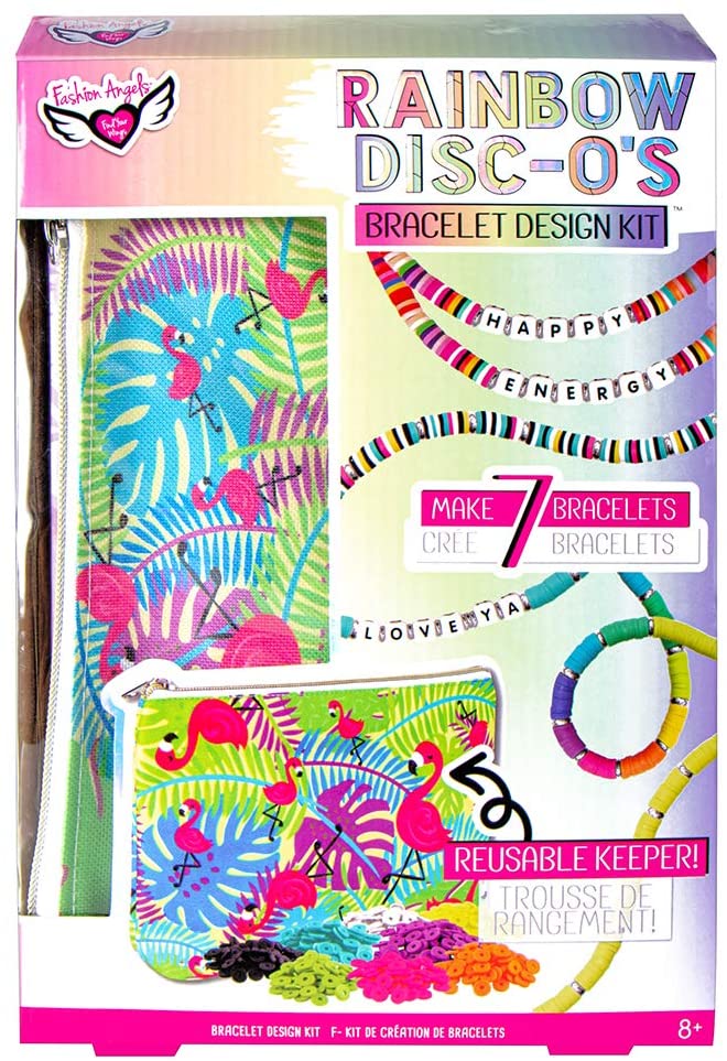 Rainbow Disc-os Bracelet Design Kit & Keeper Pouch