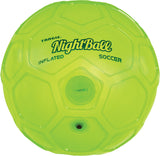 NightBall Inflated Soccer - Green