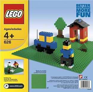 Green Building Baseplate (32 x 32)