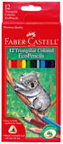 Triangular Colored EcoPencils - 12ct
