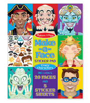 Make-a-Faace Crazy Characters Stickers