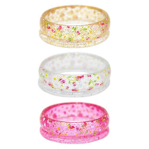 Garden Rose Bangles