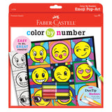 Emoji Pop Art Color by number