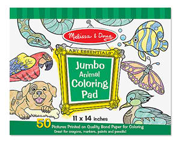 Jumbo Coloring Pad - Animals
$ 10.99