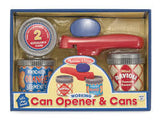 LET'S PLAY HOUSE! CAN OPENER & CANS