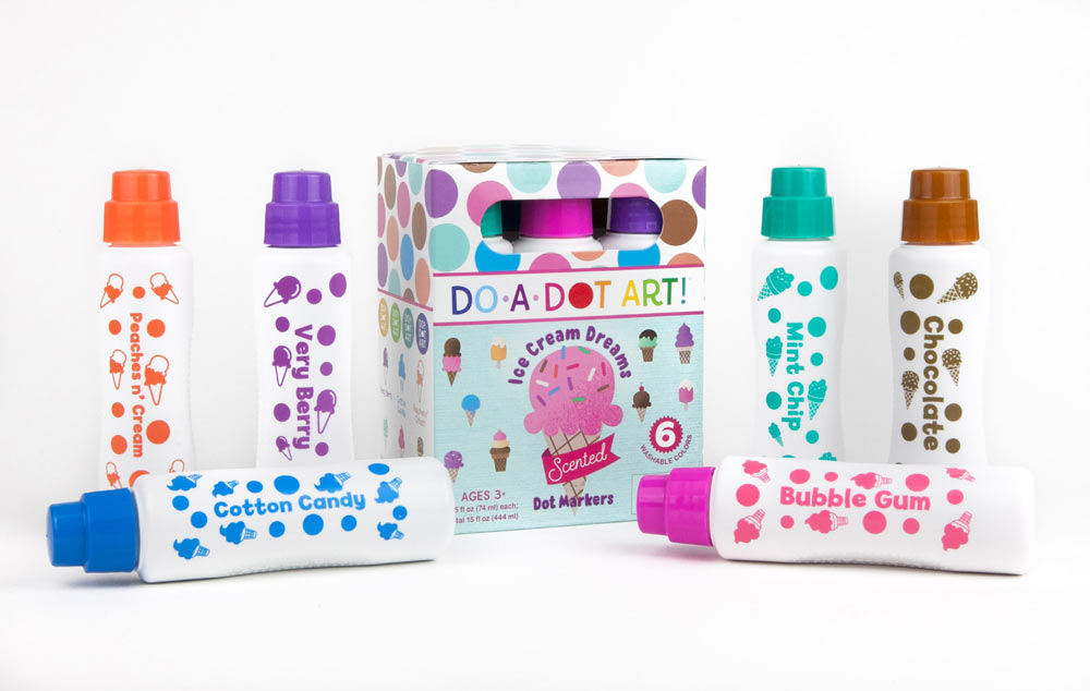Ice Cream Dreams Scented Markers