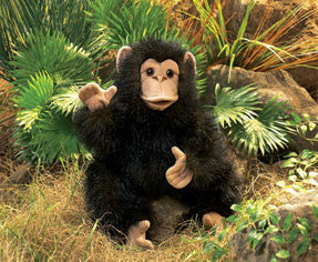 Baby Chimpanzee Hand Puppet