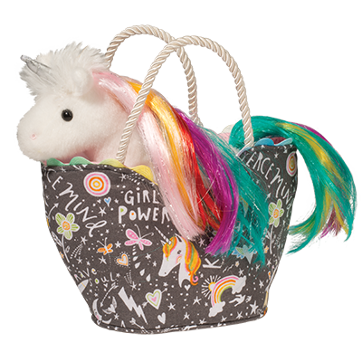 Girl Power Princess Sak With Rainbow Unicorn