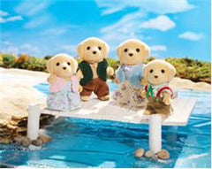 Yellow Labrador Family