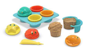 Seaside Sidekicks Sand Cupcake Set