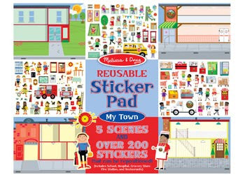 My Town - Reusable Sticker Pad