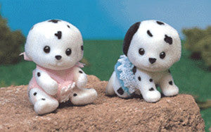 Dalmation Dog Twins
