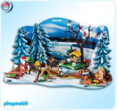 Forest Winter Wonderland Advent Calendar