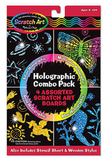 Holographic Scratch Art Combo Pack