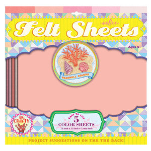 Seashell Colors Felt