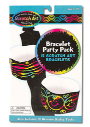 Bracelet Scratch Art Party Pack