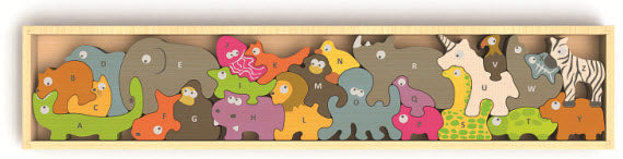 Animal Parade A-Z Puzzle