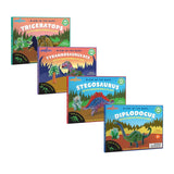 3D Dinosaurs Asst