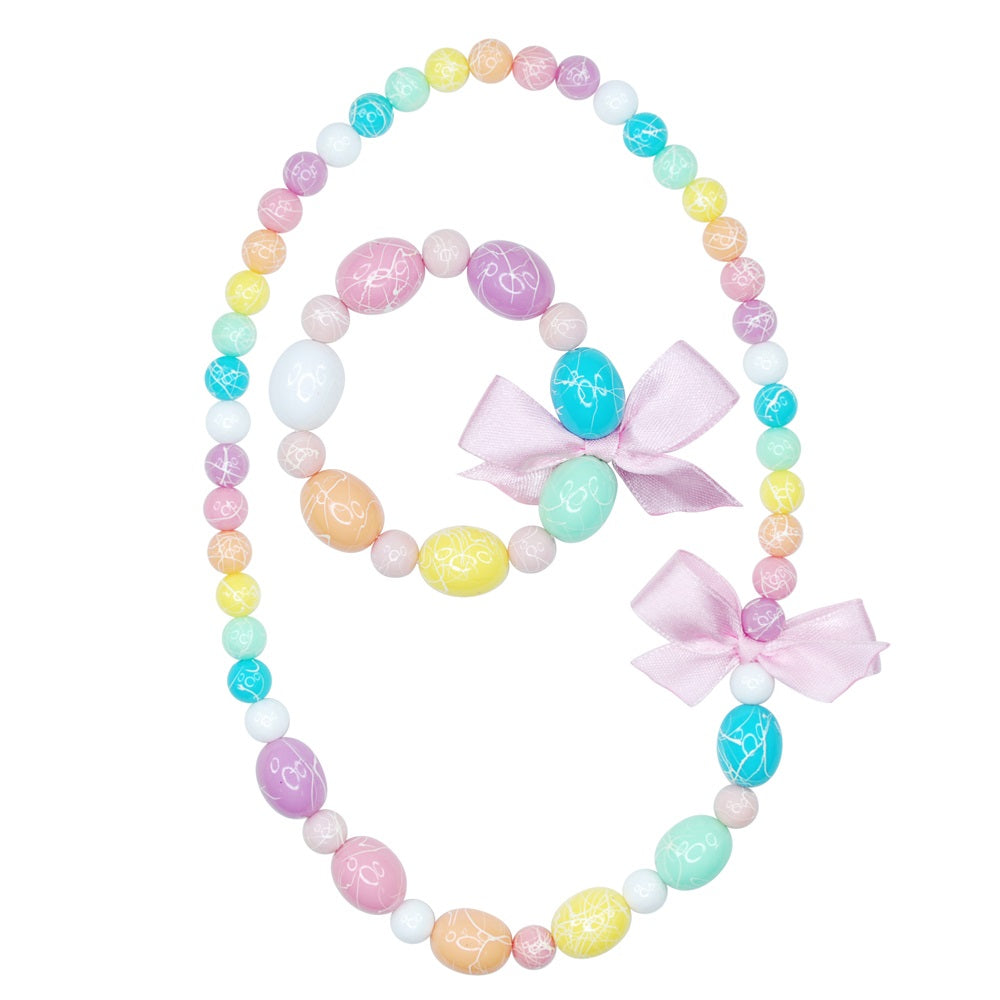 Fiesta Pastel Necklace Bracelet Set