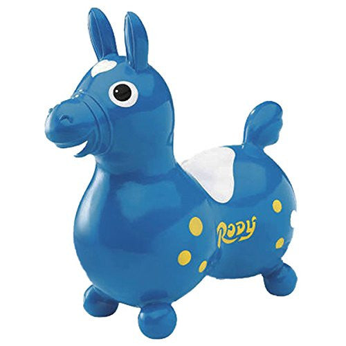 Blue w/Pump Rody Horse