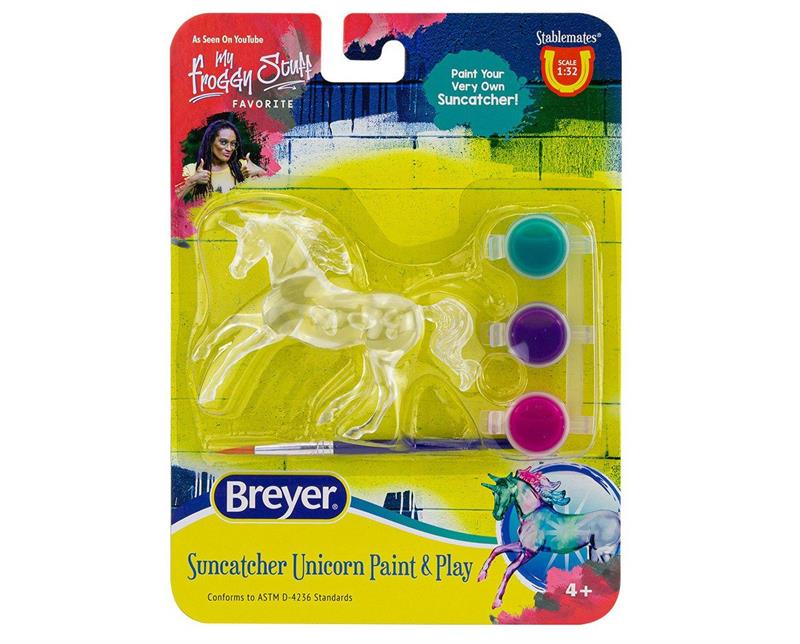 Unicorn Suncatcher Paint & Play : 12 pc Asst.