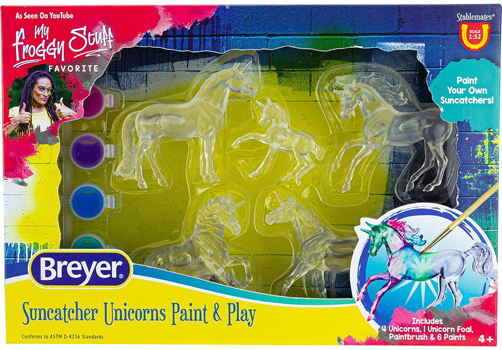 Suncatcher Unicorns Paint & Play