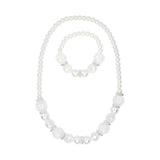 Snow Princess Necklace And Bracelet Set