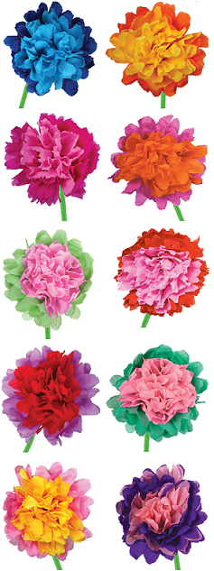 Crepe Paper Flower