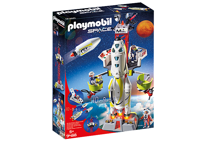 Mission Rocket w/Launch Site