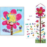 Hot Pink Flower Growth Chart