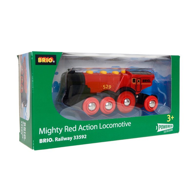 Mighty Red Locomotive