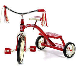 Classic Red Dual Deck Tricycle