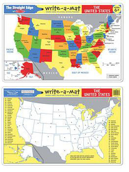 The United States Write-A-Mat Single