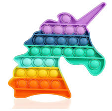 Rainbow Unicorn Pop Fidgets
