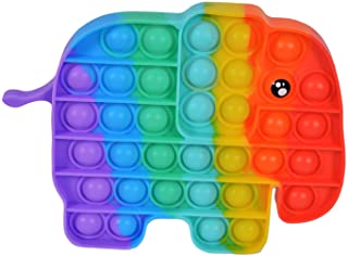 Elephant Rainbow Pop Fidget